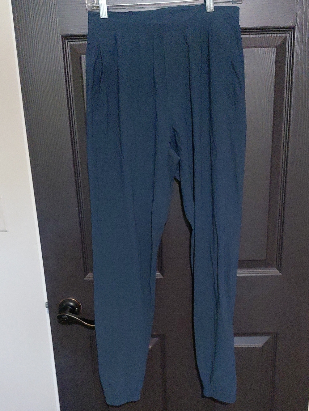 lululemon athletica Navy Tapered Elastic Waist Pants